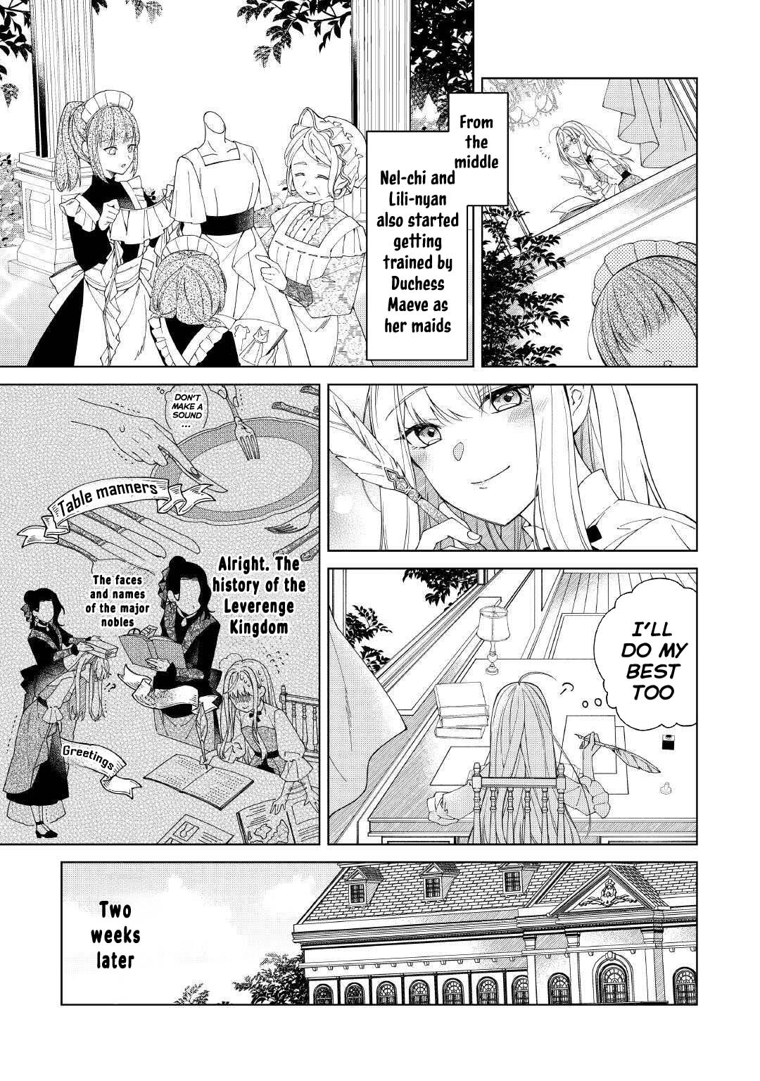 I Reincarnated as a Useless Noble Lady Chapter 4 Page 3